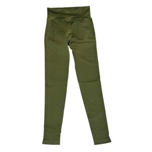 Halara‎ Women's High Waist Seamless Workout Leggings Olive Green NWOT